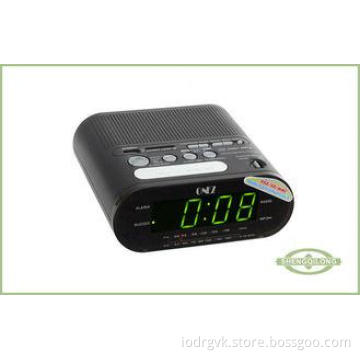 USB  / SD / MMC Tabletop Clock Radio 0.9" Screen Size